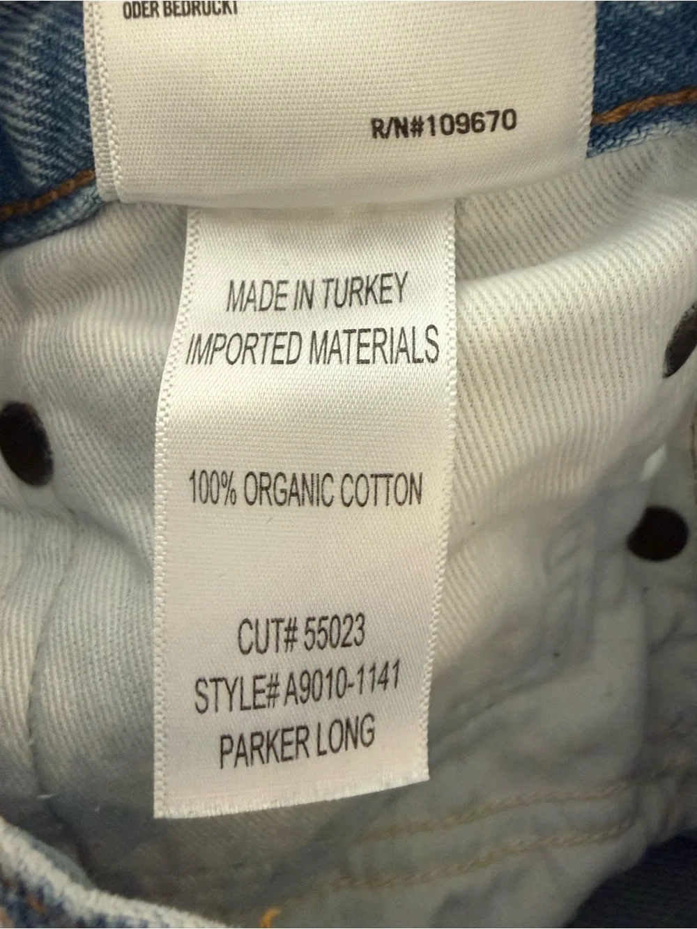 Agolde Parker Long Denim Shorts